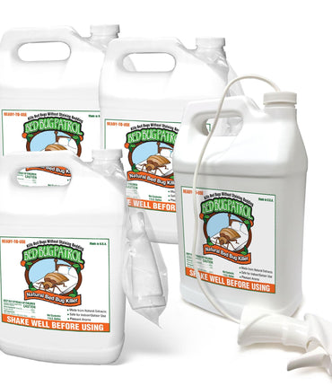 Bed Bug Patrol Bed Bug Killer (4) 1 Gallon Pack