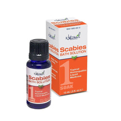 Scabies Treatment Liquid Bath Soak - 15ml Bottle - Naturasil