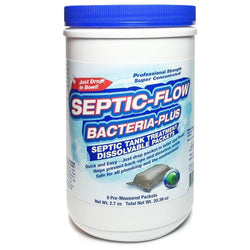 Bacteria Plus Monthly Septic System Enzyme Treatment by Septic-Flow  - 8 Month Supply - Naturasil - 1