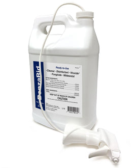 BenzaRid Hospital Grade Cleaner - Disinfectant, Virucide, Fungicide - 1 Gallon