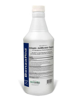 BenzaRid Hospital Grade Cleaner - Disinfectant, Virucide, Fungicide - 32oz