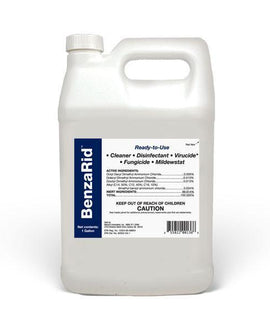 BenzaRid Hospital Grade Cleaner - Disinfectant, Virucide, Fungicide - 32oz