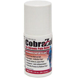 CobraZol for Chronic Pain Relief - Clinically Proven - 2 oz. Topical Roll-On Gel - Naturasil - 1