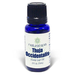 Thuja Occidentalis Essential Oil (Cedar Leaf Oil)- 100% Pure - 0.5oz - Naturasil