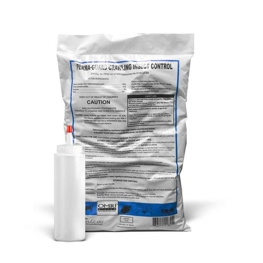 Crawling Insect Control Dust - 100% Diatomaceous Earth - Applicator Included - 2lbs - Naturasil - 1