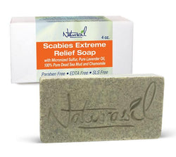 Scabies Extreme Relief Soap - 4 oz. bar - Naturasil - 1